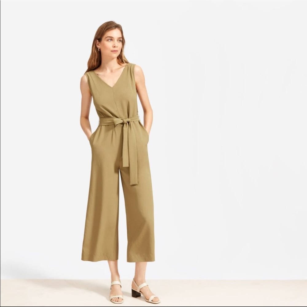 Everlane Japanese GoWeave Essential Jumpsuit NWT